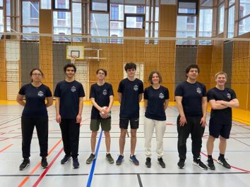 Le Tournoi Mixte de Volley ball au Lycée Champollion 